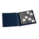 Storage sheet with metal eyelets for 2x2' coin holders