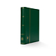 Stockbook BASIC, DIN A4, 64 black pages, non-padded cover, green