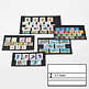 Approval cards with 2 strips (ACD/2SSPEC), 100 pieces
