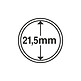 coin capsules inner diameter 21.5 mm