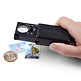 Pull Out-magnifier, 10x and 30x magnification, black