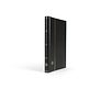 A4 Stock Book COMFORT, 32 black pages, padded cover, black