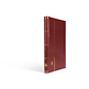 A4 Stock Book COMFORT, 32 black pages, padded cover, red