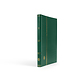 A4 Stock Book COMFORT, 32 black pages, padded cover, green