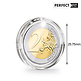 ULTRA coin capsules Perfect Fit for 2 Euro (25,75 mm), pack  of 10