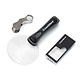 LOOK LED magnifier set, magnification 2,5x - 10x