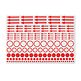 Marking stickers incl. dots, circles and arrows, pack of 10