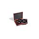 VOLTERRA TRIO presentation case for 3x 30 QUADRUM Mini coin  capsules 38 x 38 mm, black