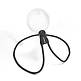HANDS FREE neck magnifier with 2x and 4x magnification